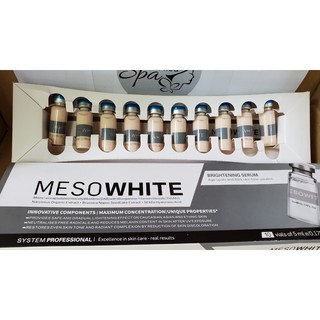 Cấy Phấn Trắng Da Meso White Hàn Quốc ( Hộp 10 ống)