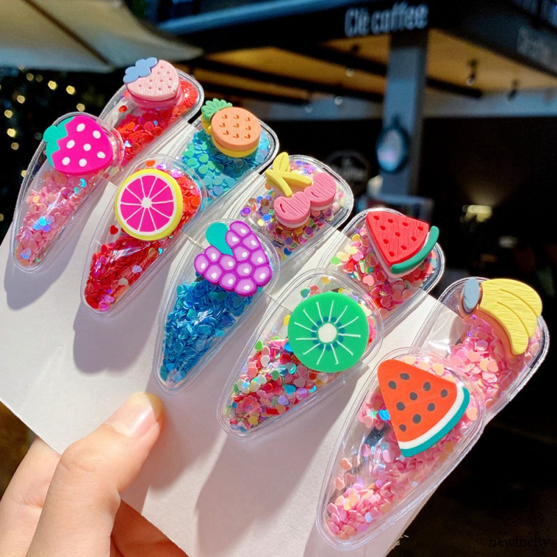 Kẹp Tóc Kiểu Hàn Quốc Thiết Kế Xinh Xắn Dành Cho Bé Gái