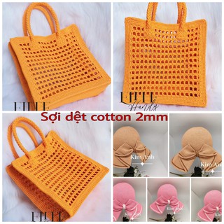Sợi dệt trơn 2mm (Bảng màu 2/3)