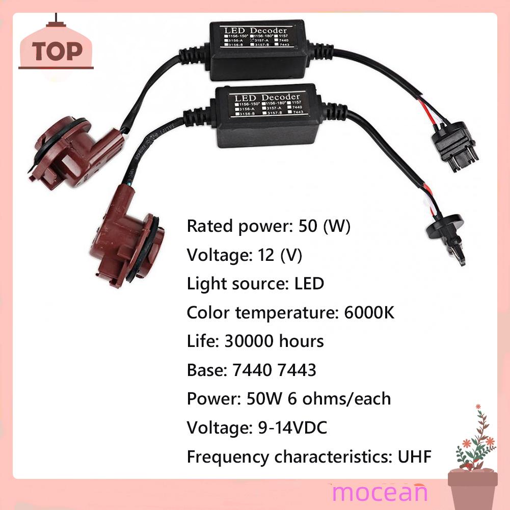 1 Cặp Điện Trở Tín Hiệu 6ohm 50w Chống Thấm Nước