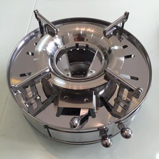 Bếp cồn inox chắn gió - 2 loại