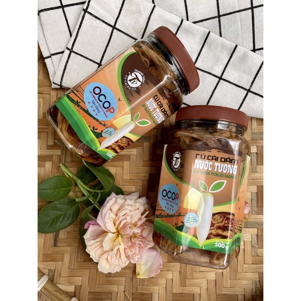 Củ cải dầm nước tương Gò Công - 500gr