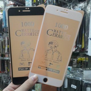 IPHONE 7/8 Plus - Kính cường lực dẻo nhám tặng kèm phụ kiện dán
