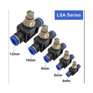Van tiết lưu LSA 4-12mm điều chỉnh lưu lượng nước và khí