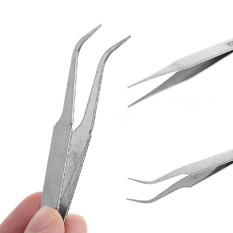 1 nhíp sửa chữa điện tử bằng thép không gỉ độ chính xác cao