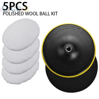 1 Bộ Đánh Bóng Xe Hơi 150mm 5 ''