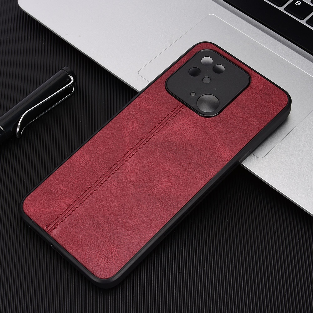 Ốp Điện Thoại Da Đơn Giản Chống Rơi Cho Xiaomi Mi Note 10 9 8 se Mix 4 Black Shark 5 5rs 4 3 Pro Lite