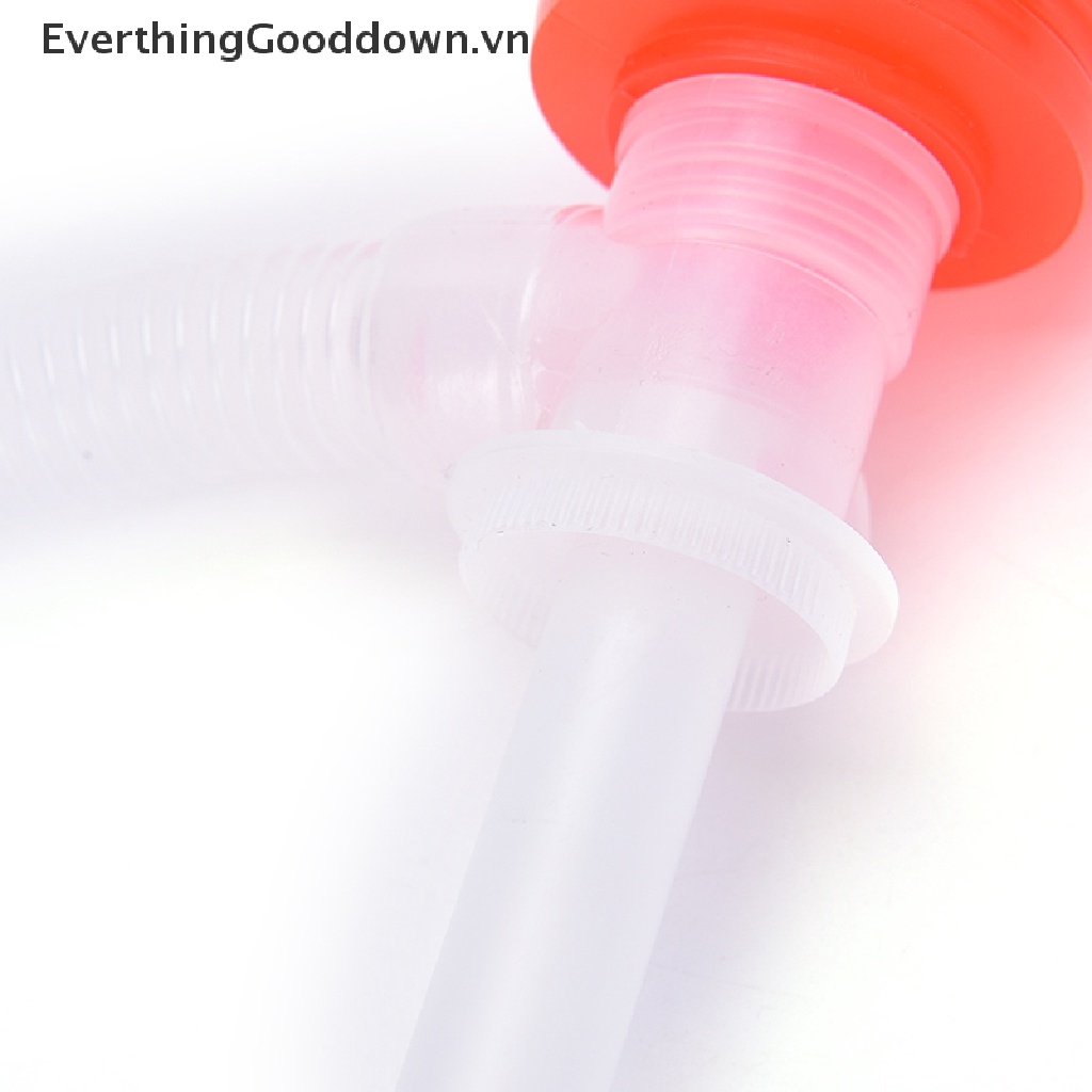 Everthinggooddown Ống Bơm Hơi Thủ Công Nhỏ Gọn Cho Xe Hơi