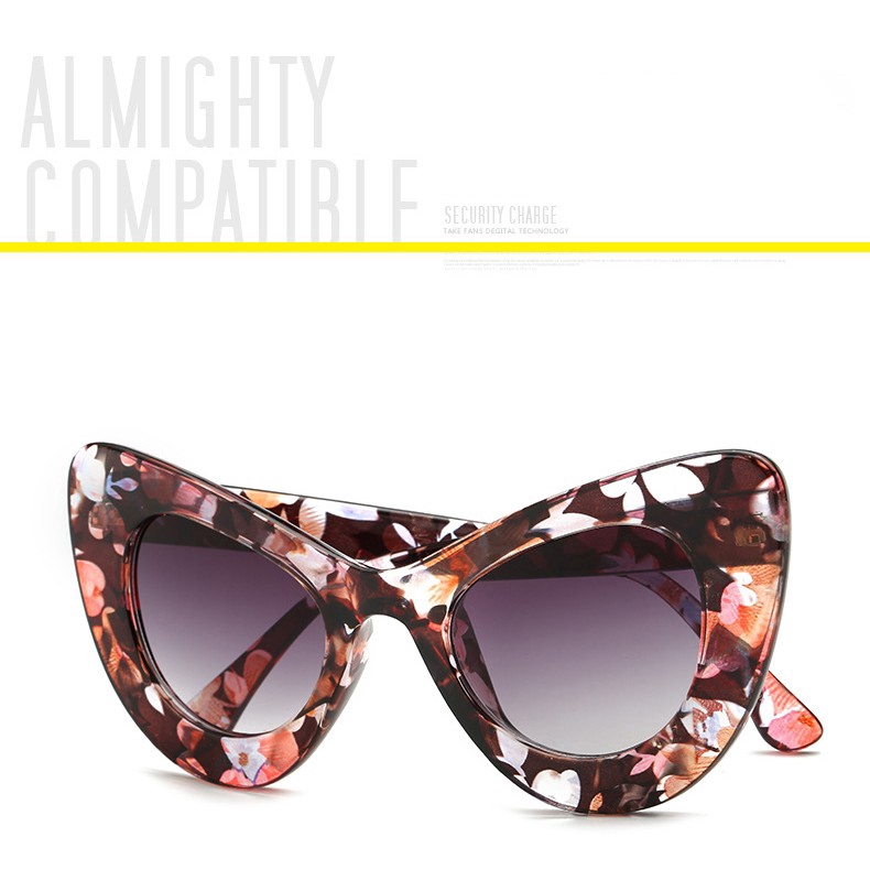 Kính mát SAMJUNE gọng mắt mèo thời trang nữ tính