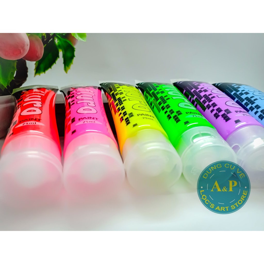 Màu Acrylic Fluro Mont Marte (Tuýp 75ml)