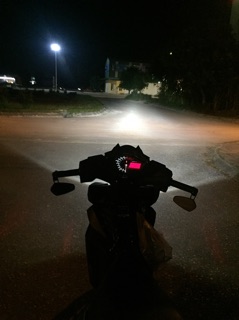 Bi cầu hella laser blue len