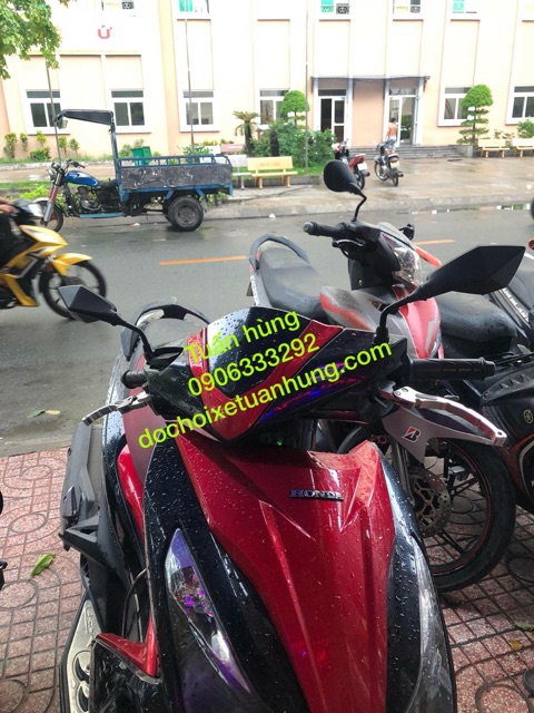 Kính chiếu hậu  x5 racing gắn xe máy - gương xe máy kiểu - đồ chơi xe máy