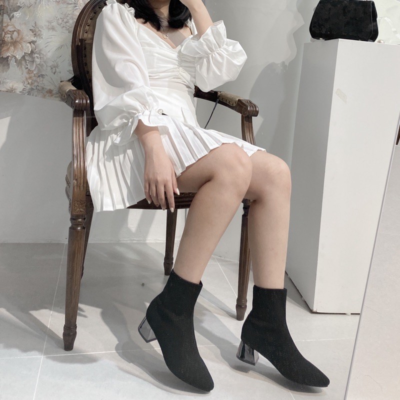 Wooly Boots 5P - Boots len cổ thấp