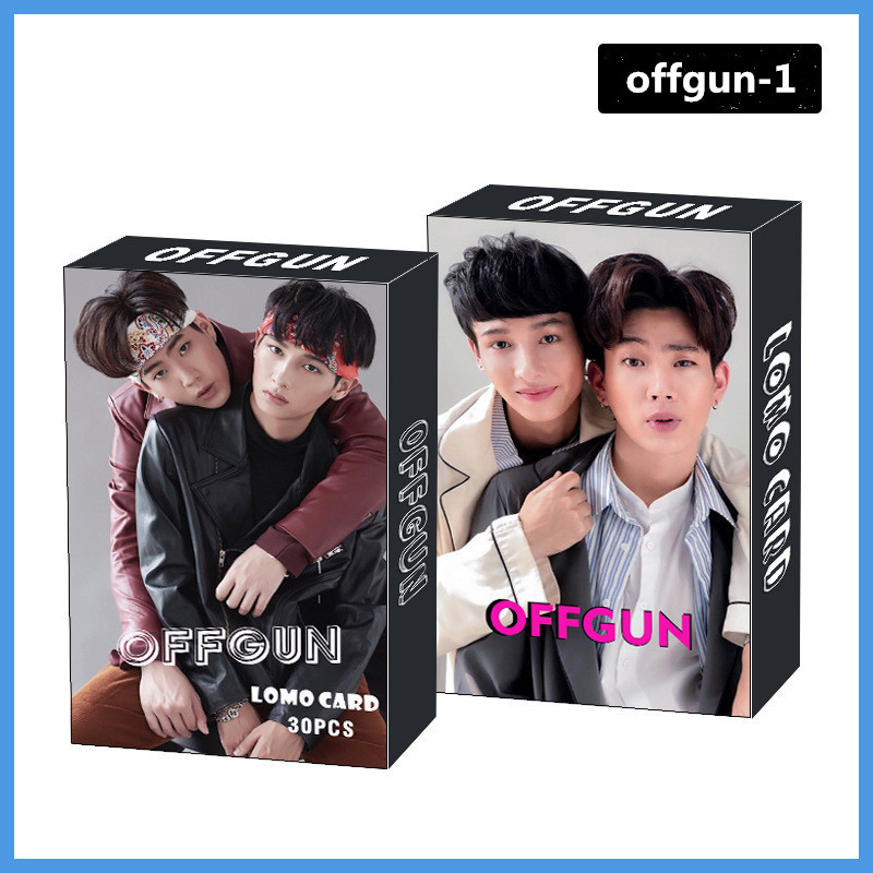 30pcs/box brightwin offgun photocards lomo cards