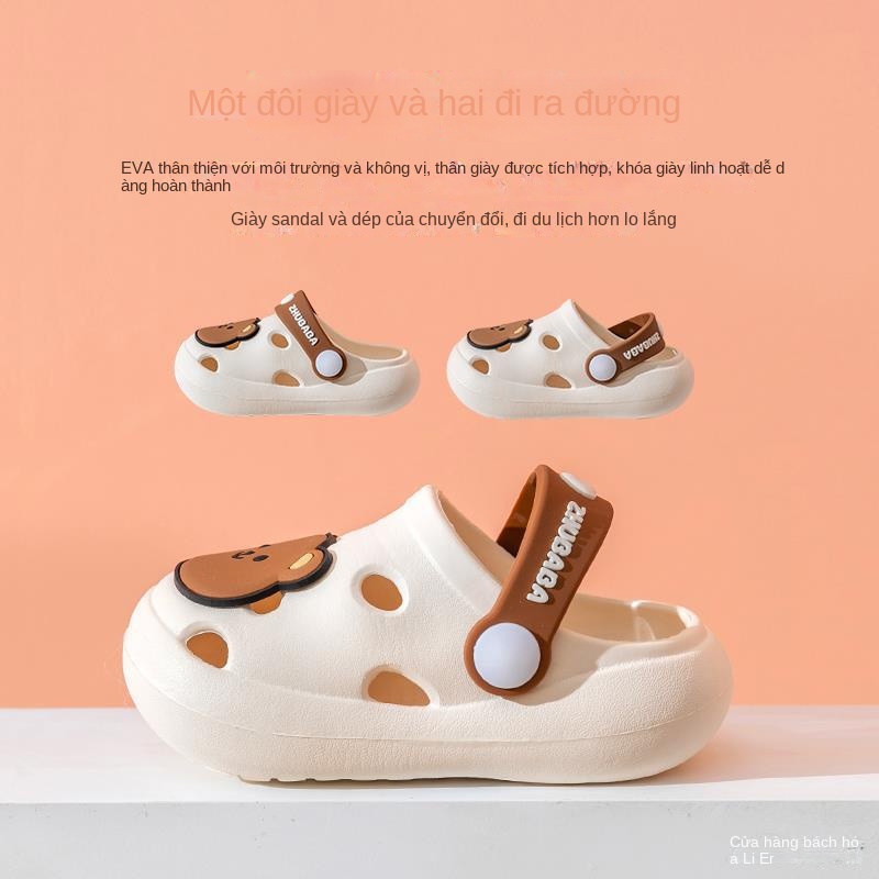 Dép Sandal Đục Lỗ Thời Trang Mùa Hè Cho Bé TTC178