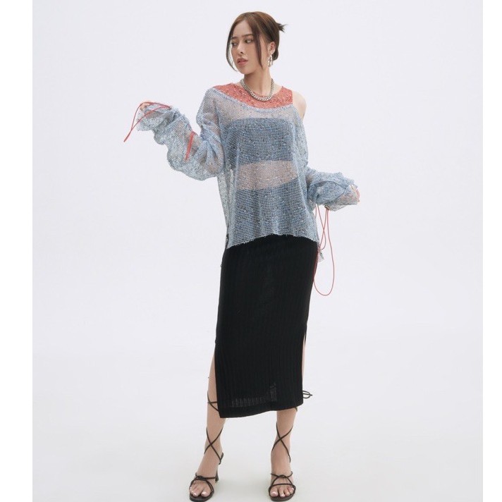 Áo lưới Easy Blue Top | BigBuy360 - bigbuy360.vn