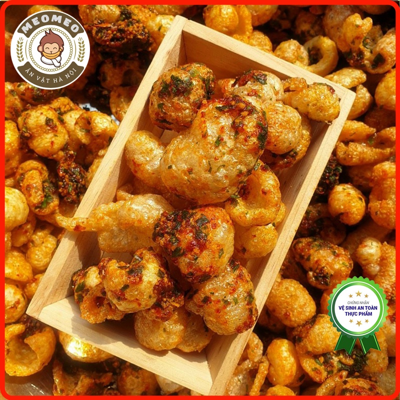 Da heo mắm hành 160g MEOMEO đồ ăn vặt Hà Nội vừa ngon vừa rẻ, tốt cho sức khỏe, ít béo | BigBuy360 - bigbuy360.vn