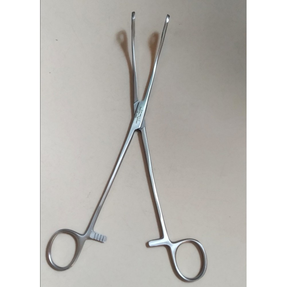 Pen tim, Kẹp tim cong có răng xuất sứ Pakistan