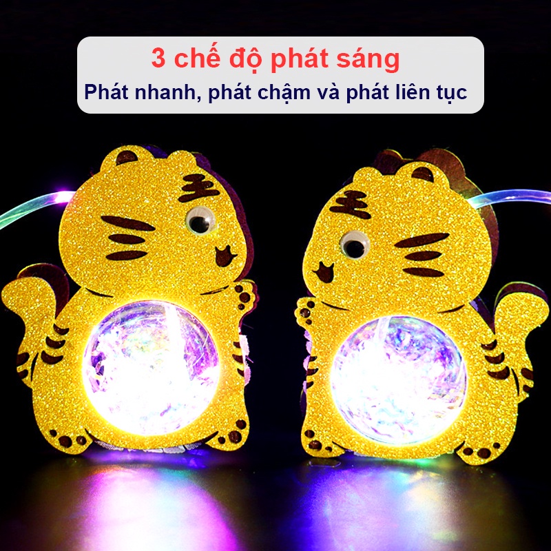 Đèn lồng trung thu phát sáng hình thú Baby-S, Lồng đèn trung thu nhiều màu sắc cho bé hot trend 2022 – SDC067[Mã BBSH5 G