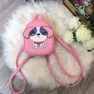Balo Nữ Mini Hình Cún Dễ Thương