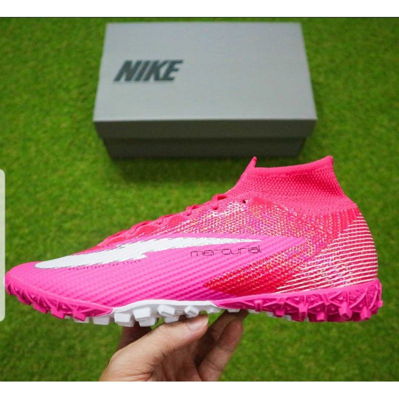 Giày đá bóng Murcurial  Supertfly elite TF Hồng
