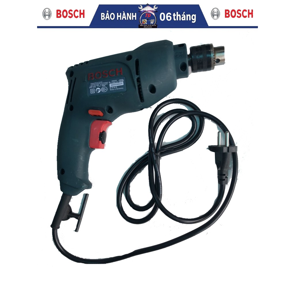 MÁY KHOAN SẮT GỖ ĐẦU 10MM BOSH ĐỨC CÓ CHỈNH TỐC ĐỘ TIỆN DỤNG - MÁY KHOAN CẦM TAY NHỎ 350W RUỘT ĐỒNG CÓ CHỈNH TỐC ĐẦU 10M