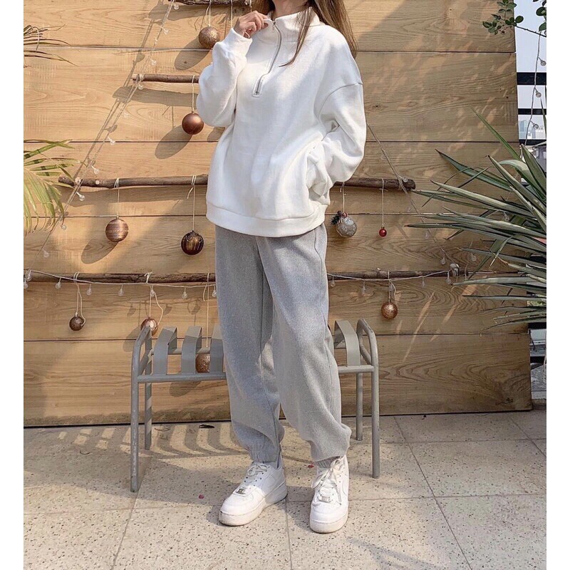 Quần tăm bó ống ulzzang