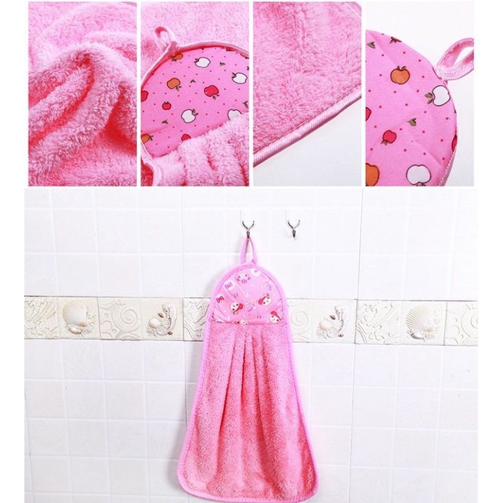 Sỉ 10 Khăn lau tay nhà bếp treo tường mềm mại