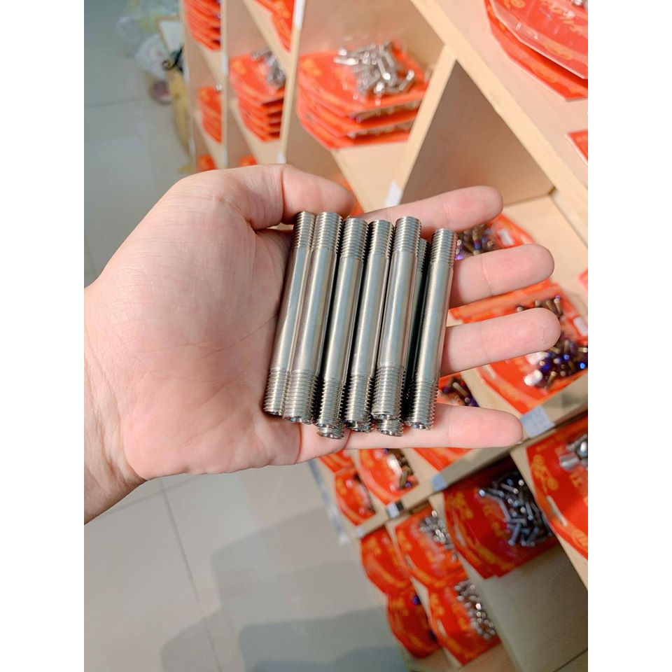 Ốc Salaya inox 10 ly 304 đủ size gắn được nhiều vị trí trên xe.