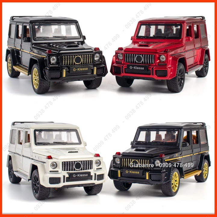 XE MÔ HÌNH KIM LOẠI MERCEDES G65 NEW GCLASS TỈ LỆ 1:32 - 9812