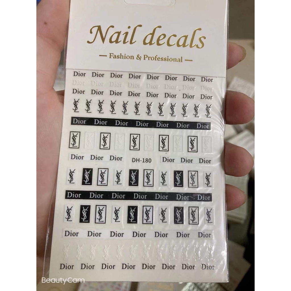 stiker trang tri nail 180