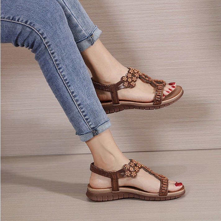Sandal quai ngang đế bằng BigSize _HÀNG CÓ SẴN