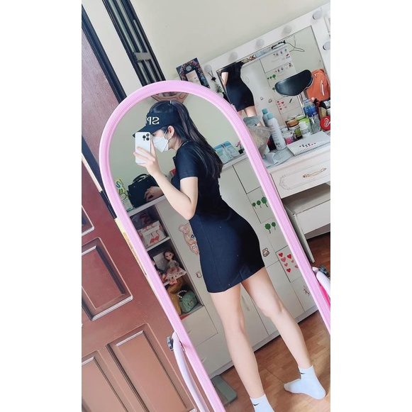 Váy Polo Nữ Đầm Công Sở Trẻ Trung Thun Suông Ôm Body Thiết Kế Cao Cấp Đi Chơi Dự Tiệc Cưới Đẹp Sang Trọng nội y xanh chấ