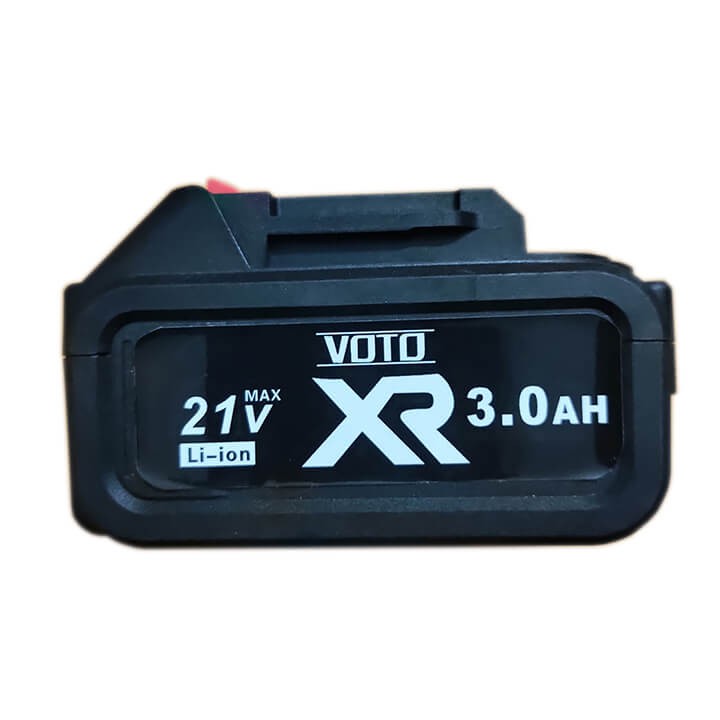 Pin máy khoan Voto 21V 3000mAh 10 cell pin 18650 dùng cho máy khoan pin cầm tay dòng xả cao