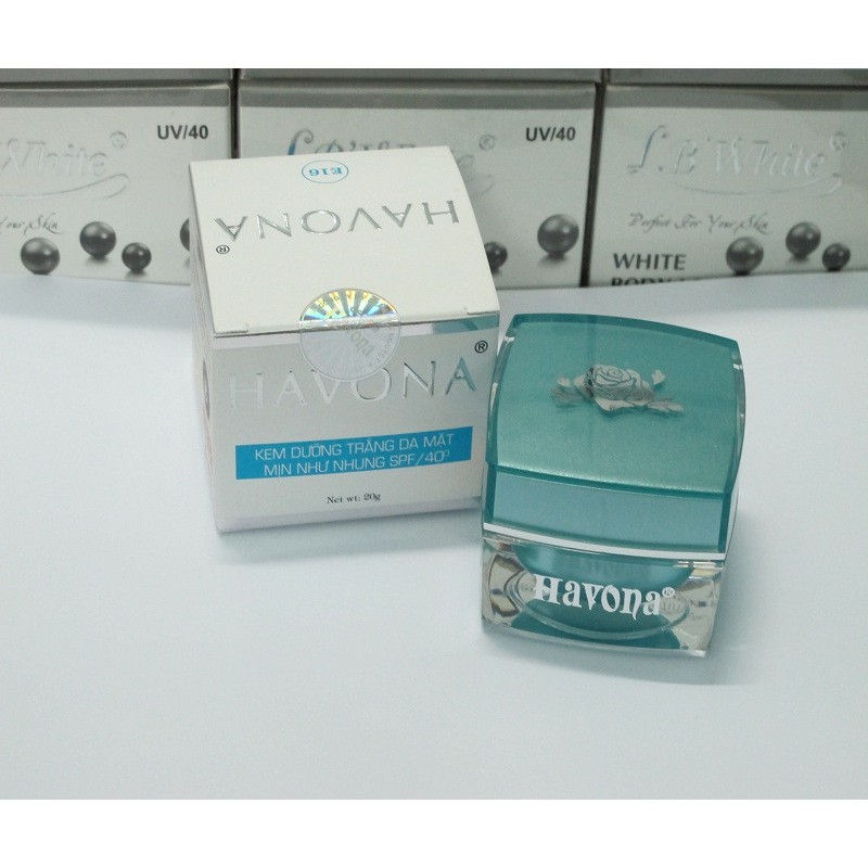 Kem Havona E16 Dưỡng Trắng Da Mặt Mịn Như Nhung Chống Nắng SPF/40