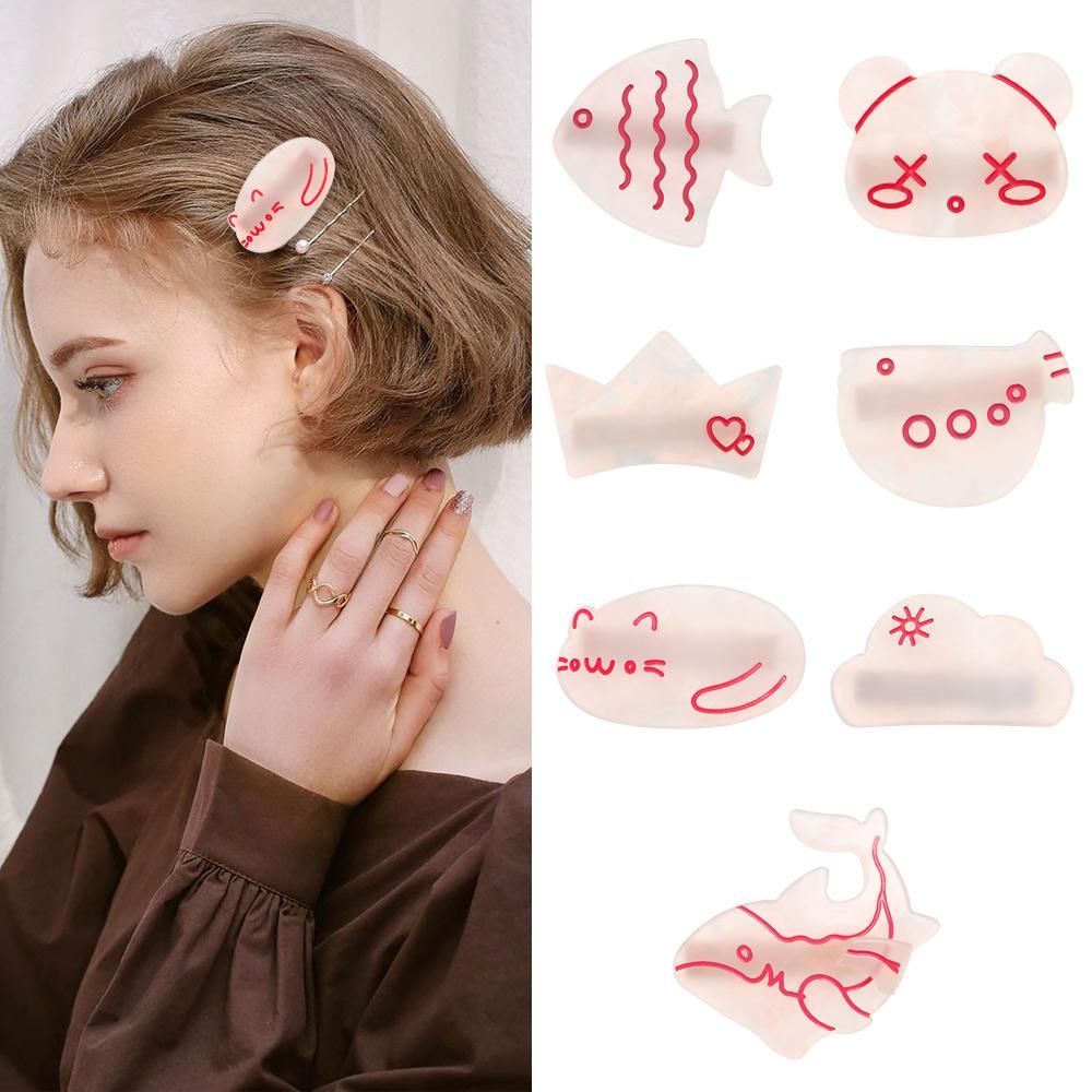 1 Kẹp Tóc Hình Cá Voi Lớn Dễ Thương Cho Cô Dâu