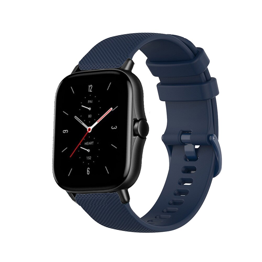 Dây đeo silicon họa tiết lưới 20mm cho đồng hồ thông minh Huami Amazfit GTS 2 mini 2e gts2