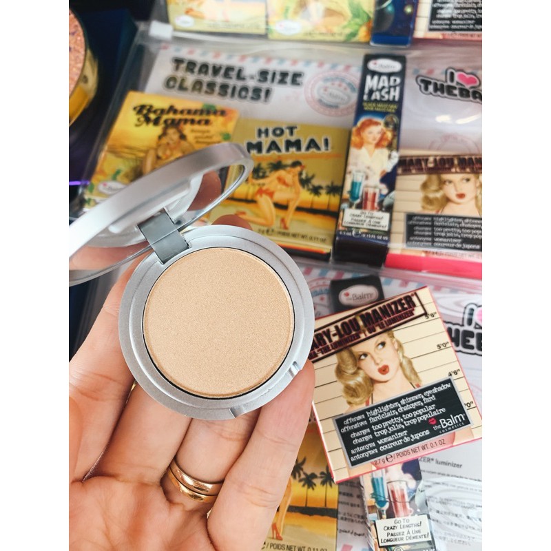 [AUTH-MINISIZE] Phấn Bắt Sáng Highlight THE BALM Mary Lou Manizer 2,7g