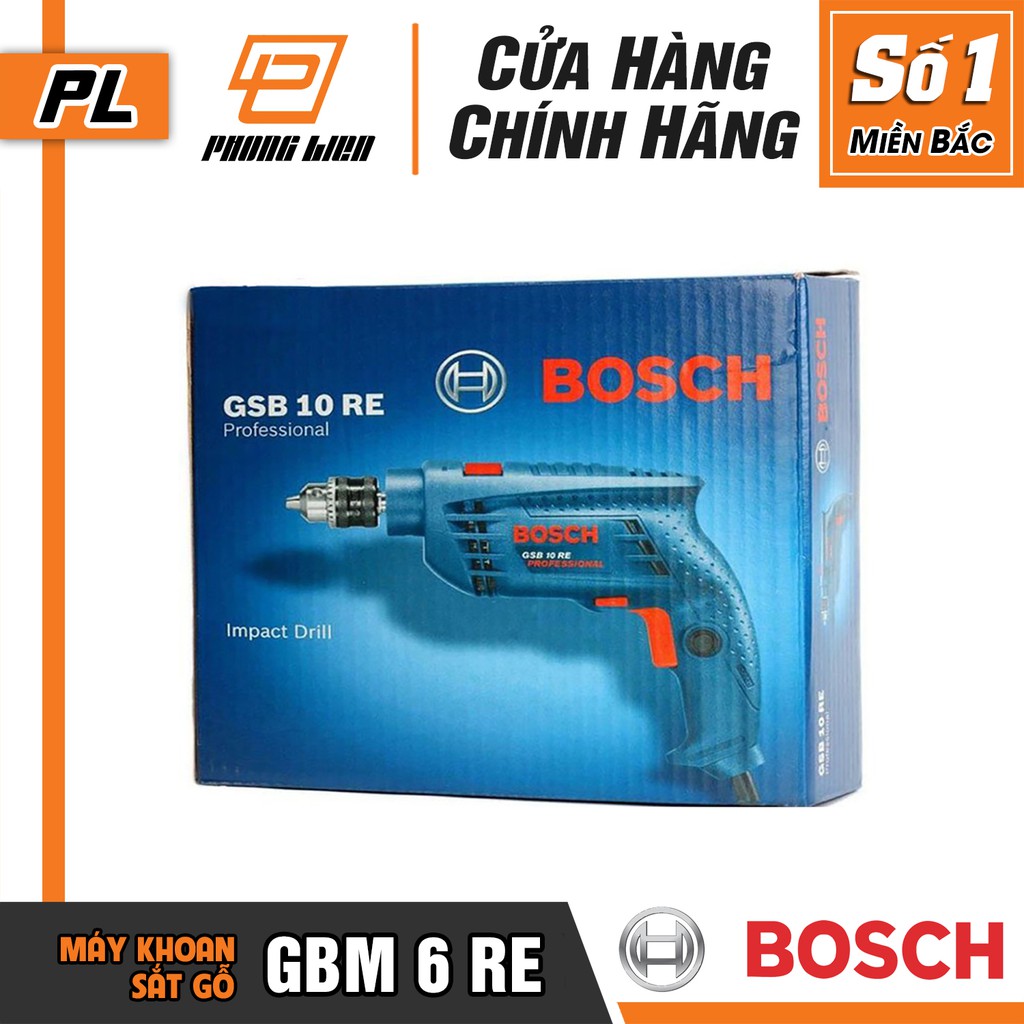 Máy Khoan Bắt Vít Bosch GBM 6 RE  - Hàng Chính Hãng