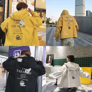 [Video+Ảnh Thật] Áo Khoác Kaki Nam Form Rộng Có Mũ Nón Cao Cấp Unisex Túi Hộp Team Ulzzang Style  AK63 Nữ Form Rộng