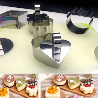 Khuôn ring mousse có nắp nhấn
