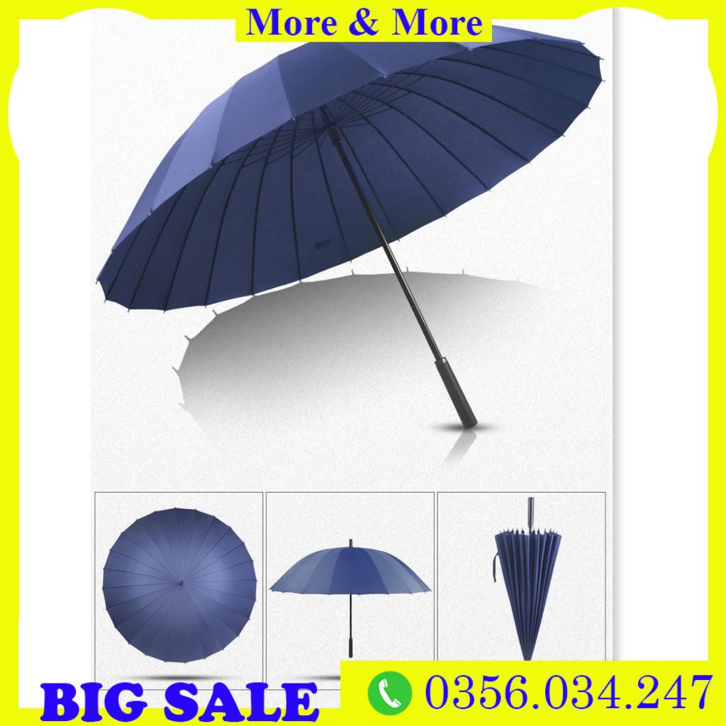 ✔️ Ô Dù Che Mưa Siêu To 24 Nan Loại Tốt Kiểu Dáng Đẹp, Vải Chống Thấm Nước, Chống Tia UV Bảo Vệ Da Hiệu Quả [BH 1 Đổi 1]