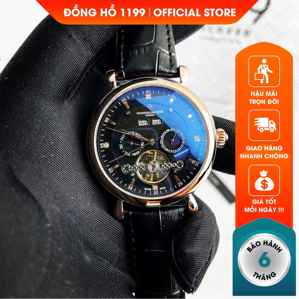 [QUÀ TẶNG] Đồng hồ cơ - Đồng Hồ Dây Da Bền Bỉ Tinh Tế Sang Trọng Bậc Nhất Bảo Hành 6 Tháng 2305.FV - 1199 Watches | BigBuy360 - bigbuy360.vn