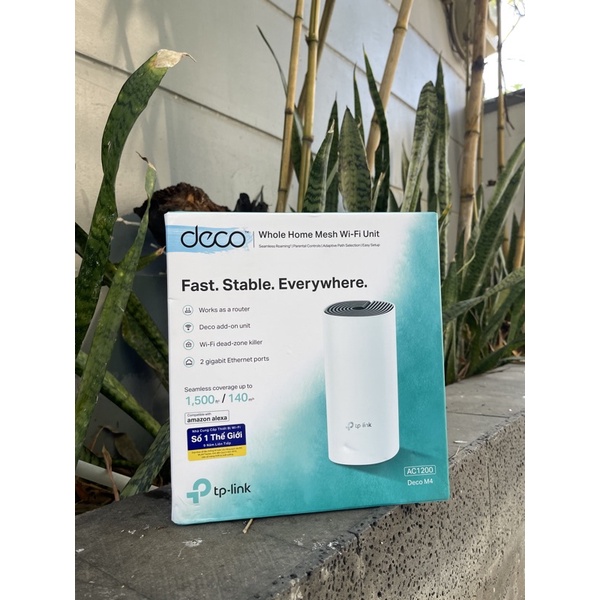 Hệ thống Wi-Fi Mesh cho toàn ngôi nhà AC1200 TP-Link Deco M4 - Hot Buys 🔥