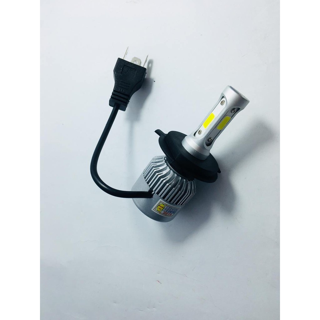 Đèn Pha Led C6 Chính Hãng Cực Sáng Có Quạt Tản Nhiệt ( Ánh sáng trắng có chế độ pha và cost)