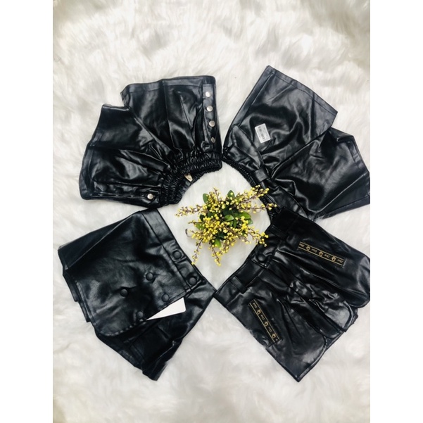 Quần da cho bé  gái