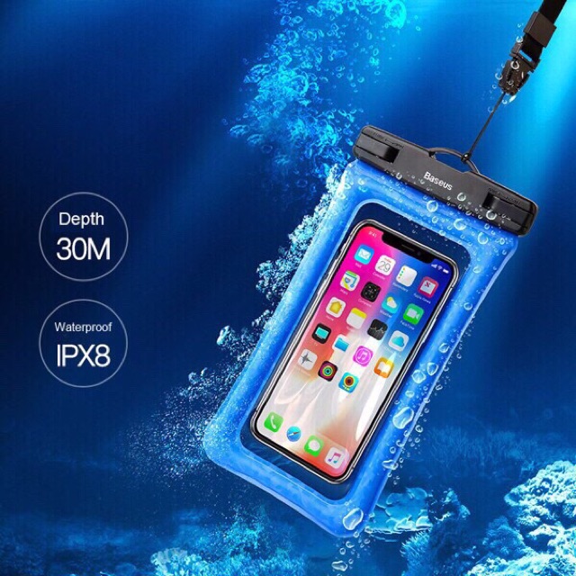 Túi hơi chống nước đa năng Basseus Air cushion Waterproof LV258 cho iPhone / Samsung