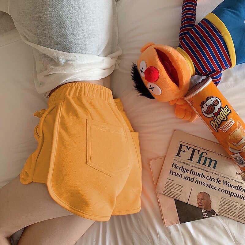 Quần short nữ  viền crane đủ màu , quần short ngắn 2 túi sau chất đẹp | BigBuy360 - bigbuy360.vn