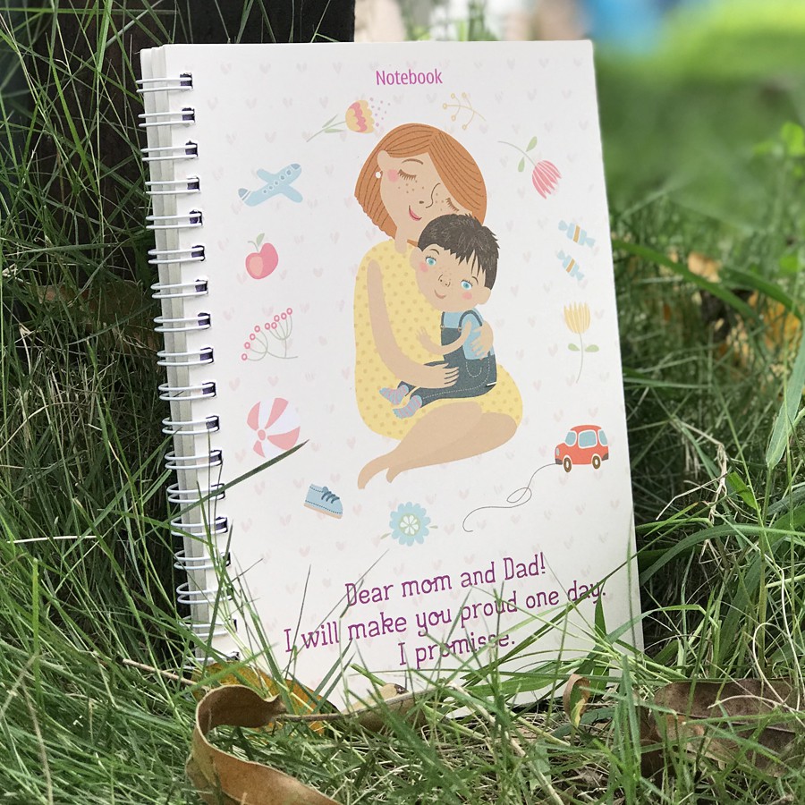 Notebook - Gia Đình Thân Yêu: Dear Mom And Dad!