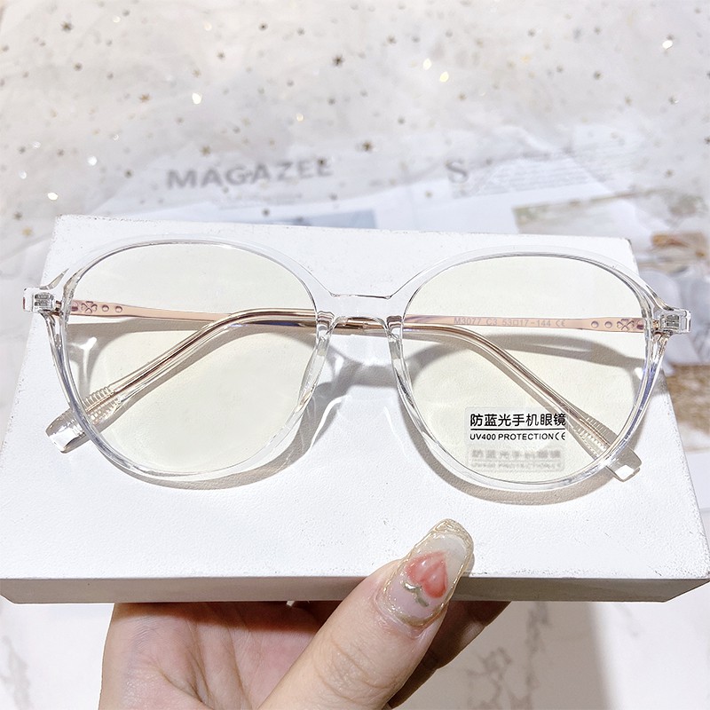 Kính Mát Thời Trang Chống Ánh Sáng Xanh Phong Cách Retro Jz3077 | BigBuy360 - bigbuy360.vn